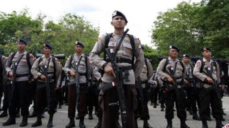 PSU Empat Lawang Polisi Jaga.