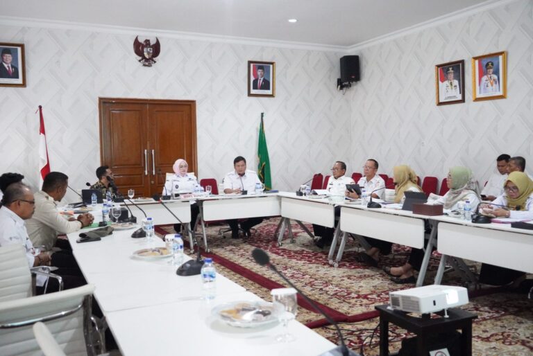 Pemkab Banyuasin terima audiensi PT. Green Power Palembang dalam rangka investasi pembangunan pabrik bahan baku bioavtur.