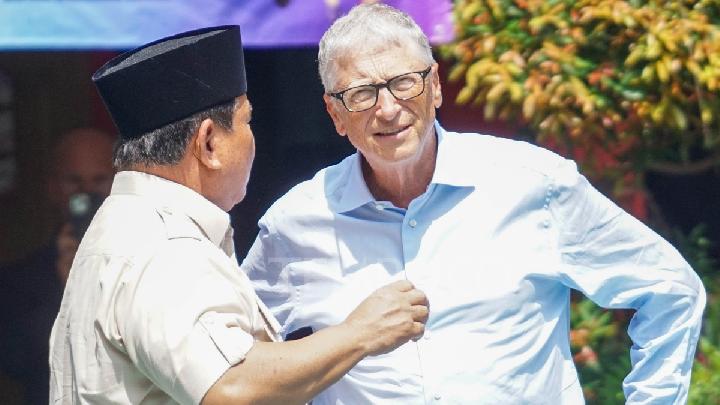 Bill Gates, Prabowo Subianto.