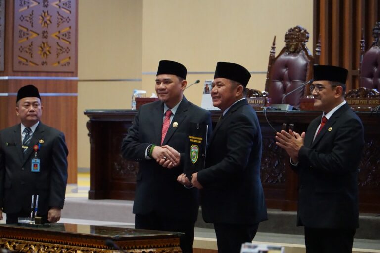rapat paripurna xvii sumsel